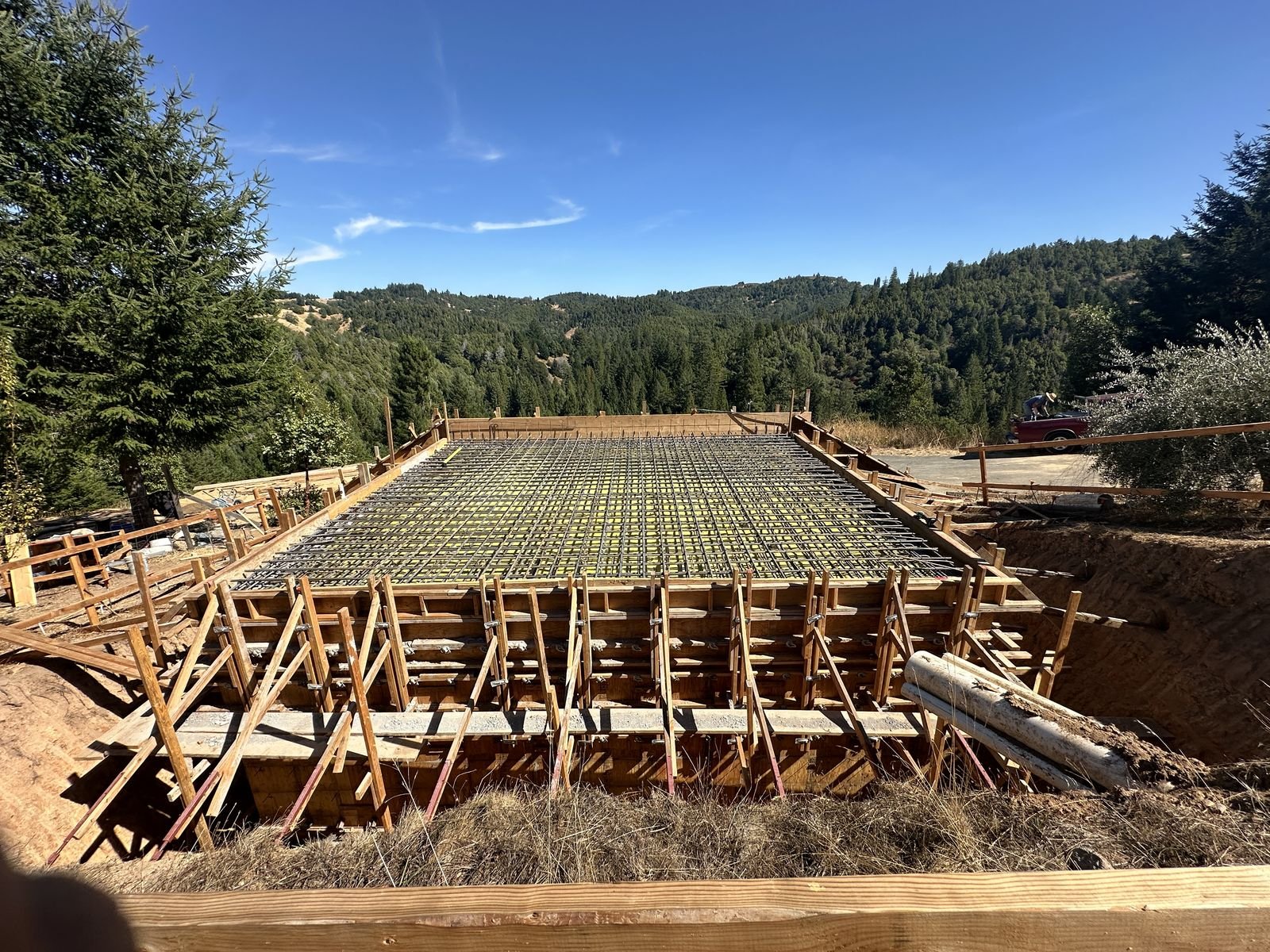 Formwork for structural pour